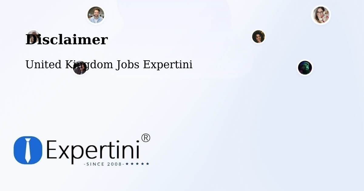 Disclaimer – Durham - United Kingdom Jobs Expertini